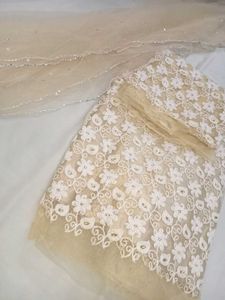 Elegant Embellished Lehanga With Unstitched Blouse