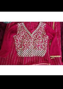Rose Colour Lehanga