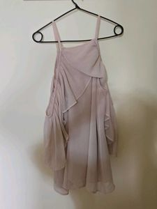 Pink Ruffle Dress