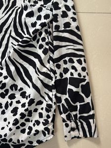 Classy Printed Black Shirt