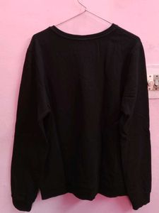 DISNEY Unisex Black Sweatshirt