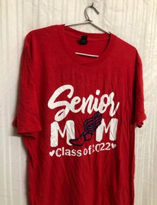 Anvil Red Short Sleeve T Shirt