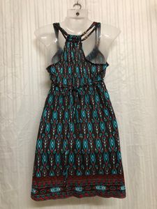 Wet Seal Blue Sleeveless Dress