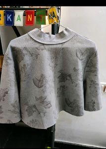 Grey Crop Top