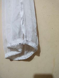 White Chiffon Dupatta