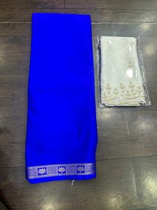 Elegant Blue Saree