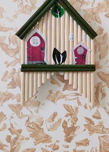 Room Decor Hut Shape Wall Hanging Item