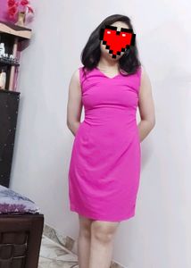 Pink Sleeveless Dress