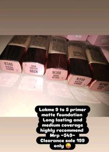Lakme 9to5 Foundation