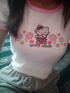 Hello Kitty Crop Top