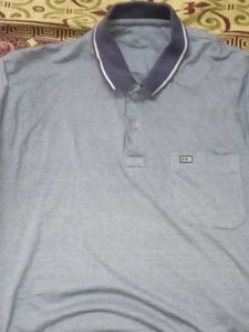 Blue Patterned Shirt