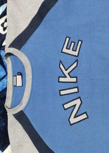 Nike Blue &amp; Gray Sweatshirt