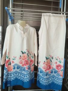 Floral Kurta &amp; Pant Set
