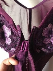 Floral Embroidered bustier