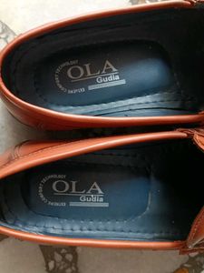 Brown Leather Loafers