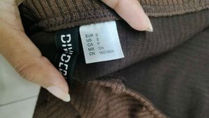 H&amp;M Brown Halter neck top