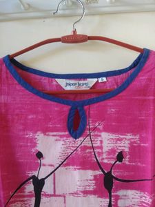 Unused, Jaipur kurti sleeveless top (s)