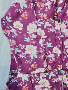 Floral Print Mini Dress