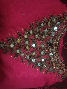 Embroidered Kurta Neck Design