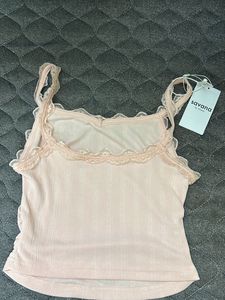 Savana Lace Trim Tank Top