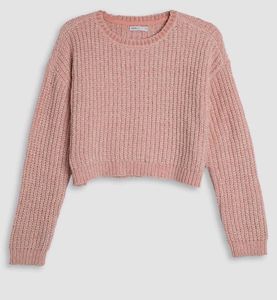 Cute Cropped Knit Sweater