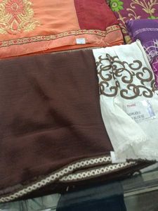 Elegant Brown Blouse 4pc Combo