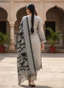 winter Elegant Unstitched Suit Set