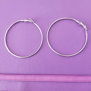 Silver Ring Earring