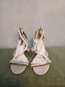 Elegant Rhinestone Heels