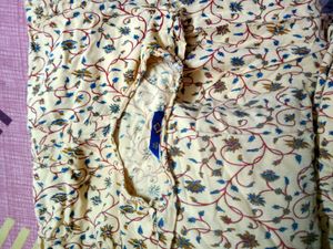 Floral Print Kurta
