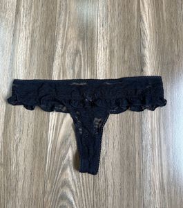 Set Of 3 Lace Panties + Thong