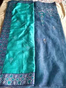 Elegant Dual Tone Saree