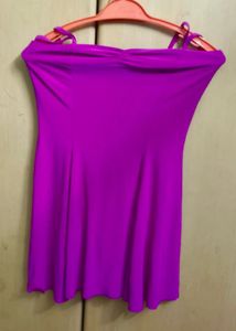 Magenta Mini Dress