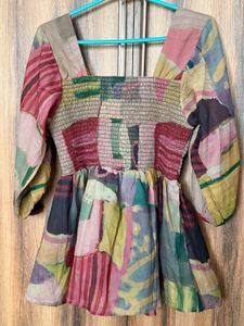 Abstract Print Top