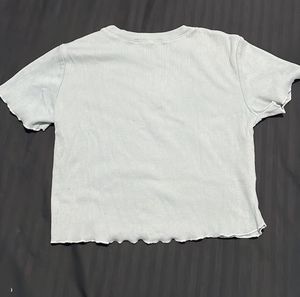 Light Blue FOREVER 21 CROP TOP