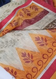 Elegant Floral Braso Saree