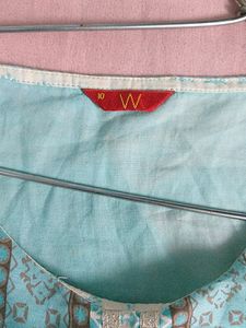 Its a &#34;W&#34; brand Kurta . Brand Size 10,  Measurements Are Given In Images. Will Fit To Size S