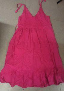 Cotton Pink Dress