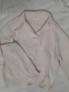 Cream Knit Sweater