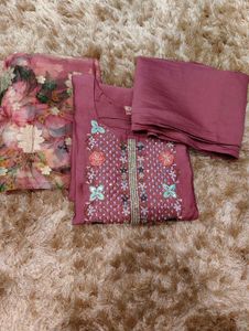 Luxury Kurti Set With Pant Duppata