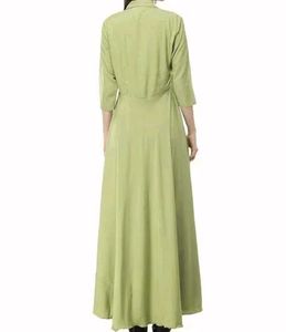 Green Button-Down Top