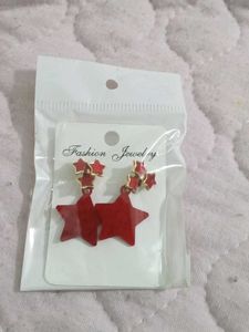 Star Drop Earrings