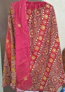 Mirror Work Lehenga Choli