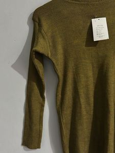 Olive Green Turtleneck