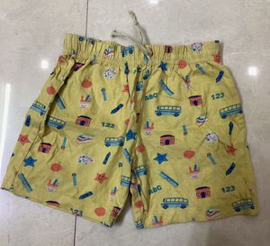 Cute Animal Print Shorts - Combo Of 2