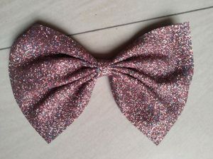 Large Bowl Gillter Alligator Hair Clip For Girls