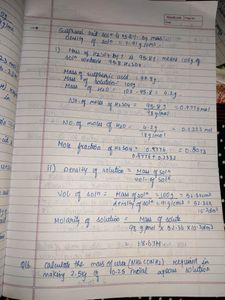 Chemistry And Physics Handwritten Notes