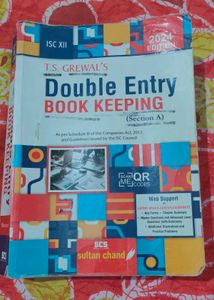 T.S. Grewal's Double Entry Book Keeping 2024