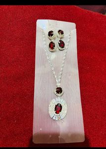 Elegant Necklace &amp; Earring Set new wdt tag