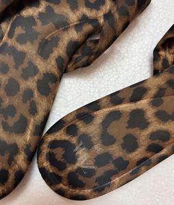 Zara Animal Print Knot Slides